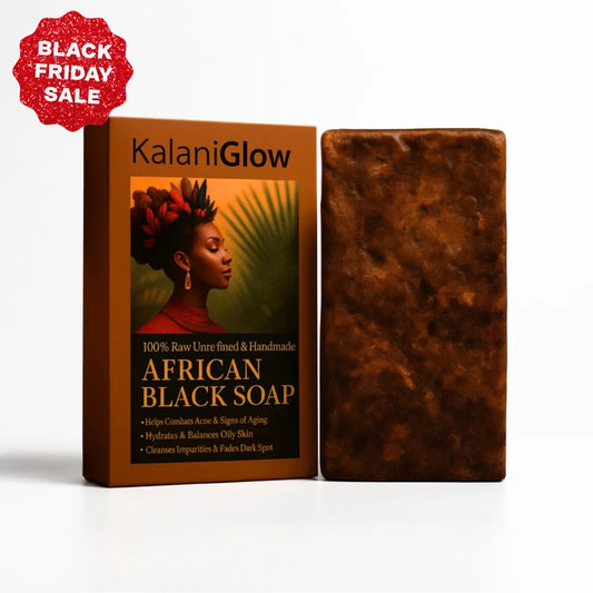 Anti-Dark Spots & Acne African Black Soap