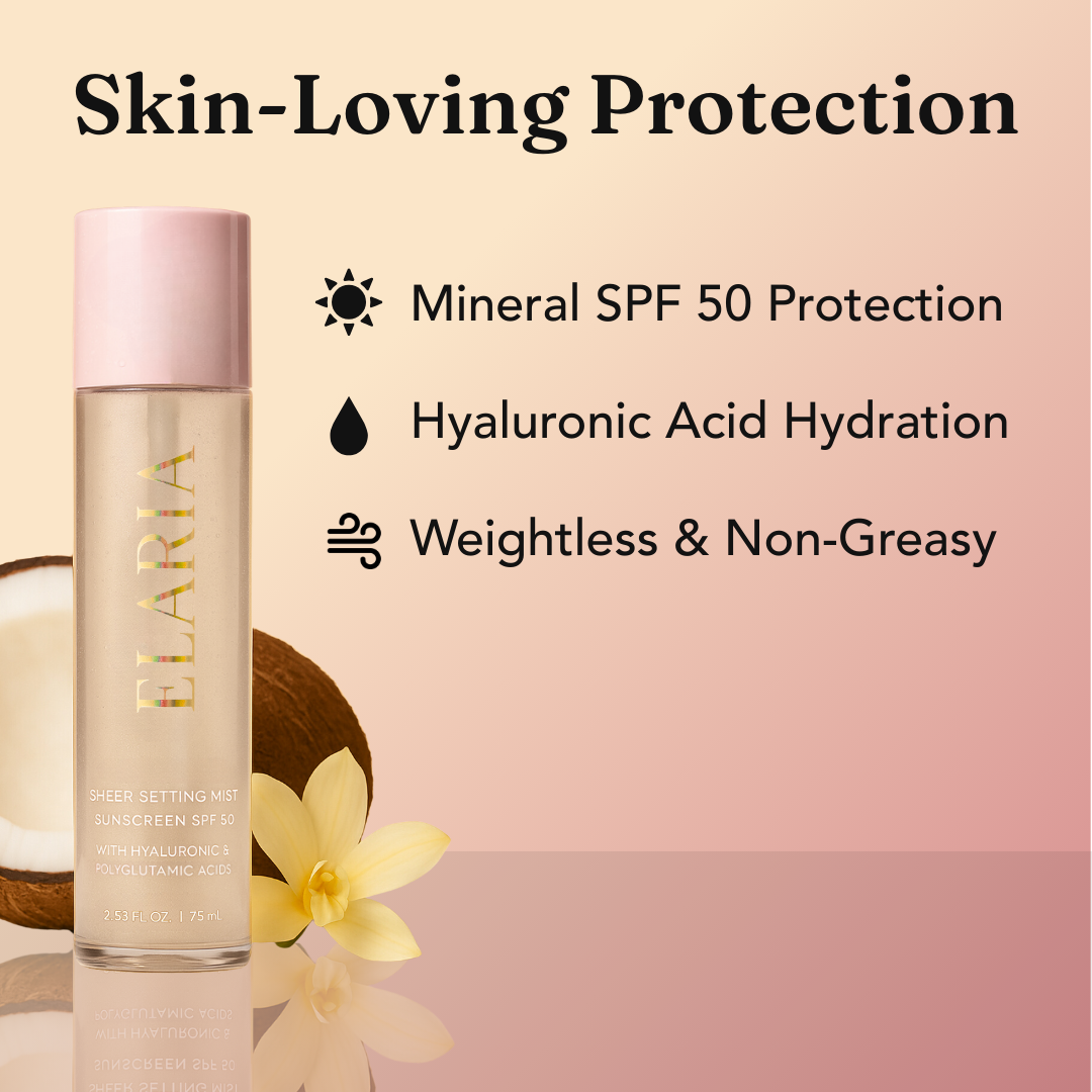SPF 50 - Sun Sheer Mist (No white cast)
