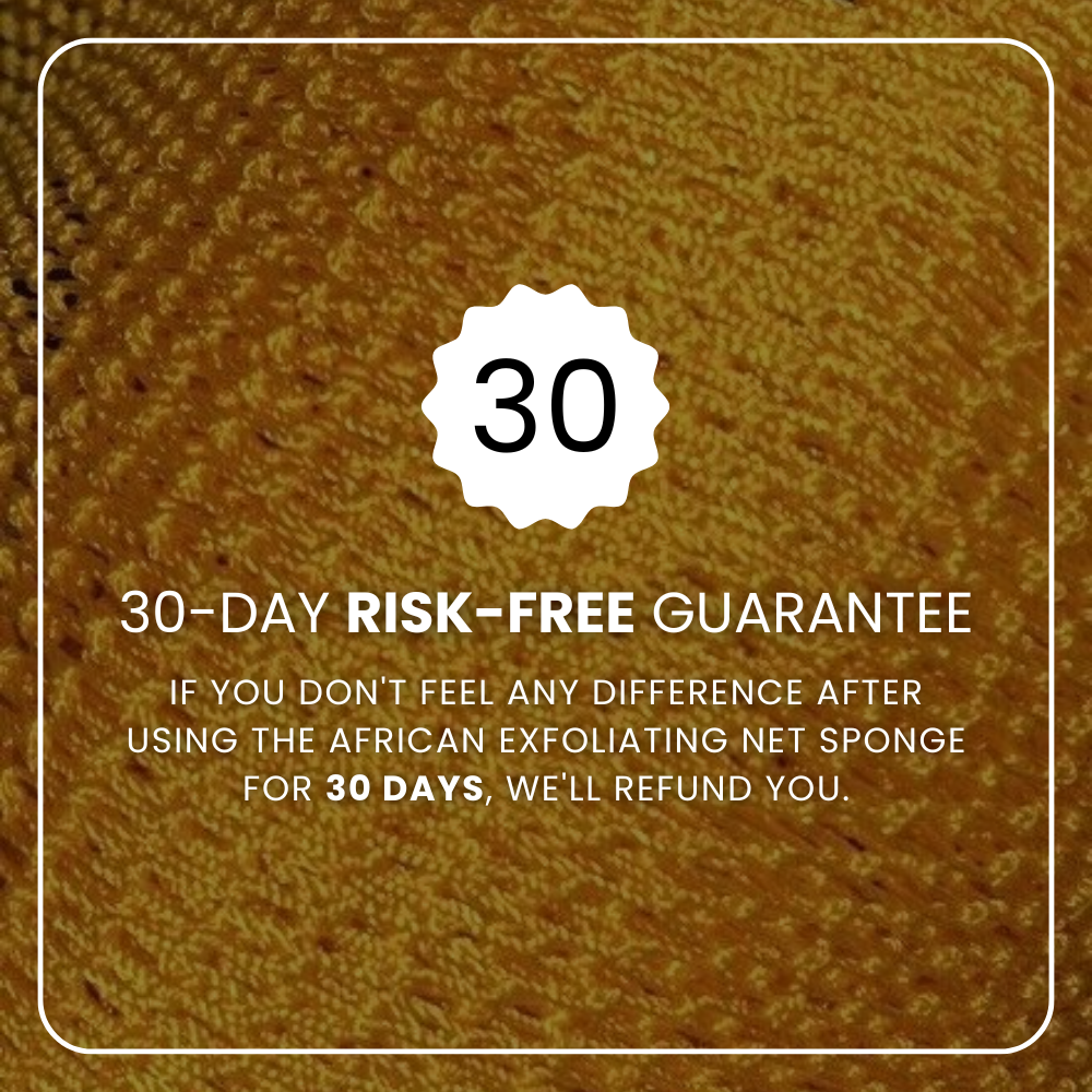 100% Authentic - African Exfoliating Net Sponge