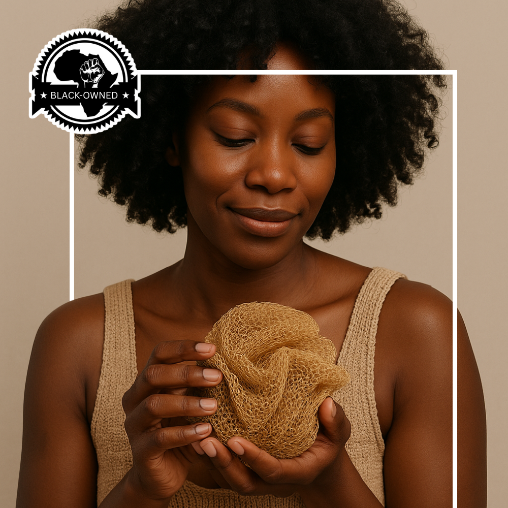 100% Authentic - African Exfoliating Net Sponge