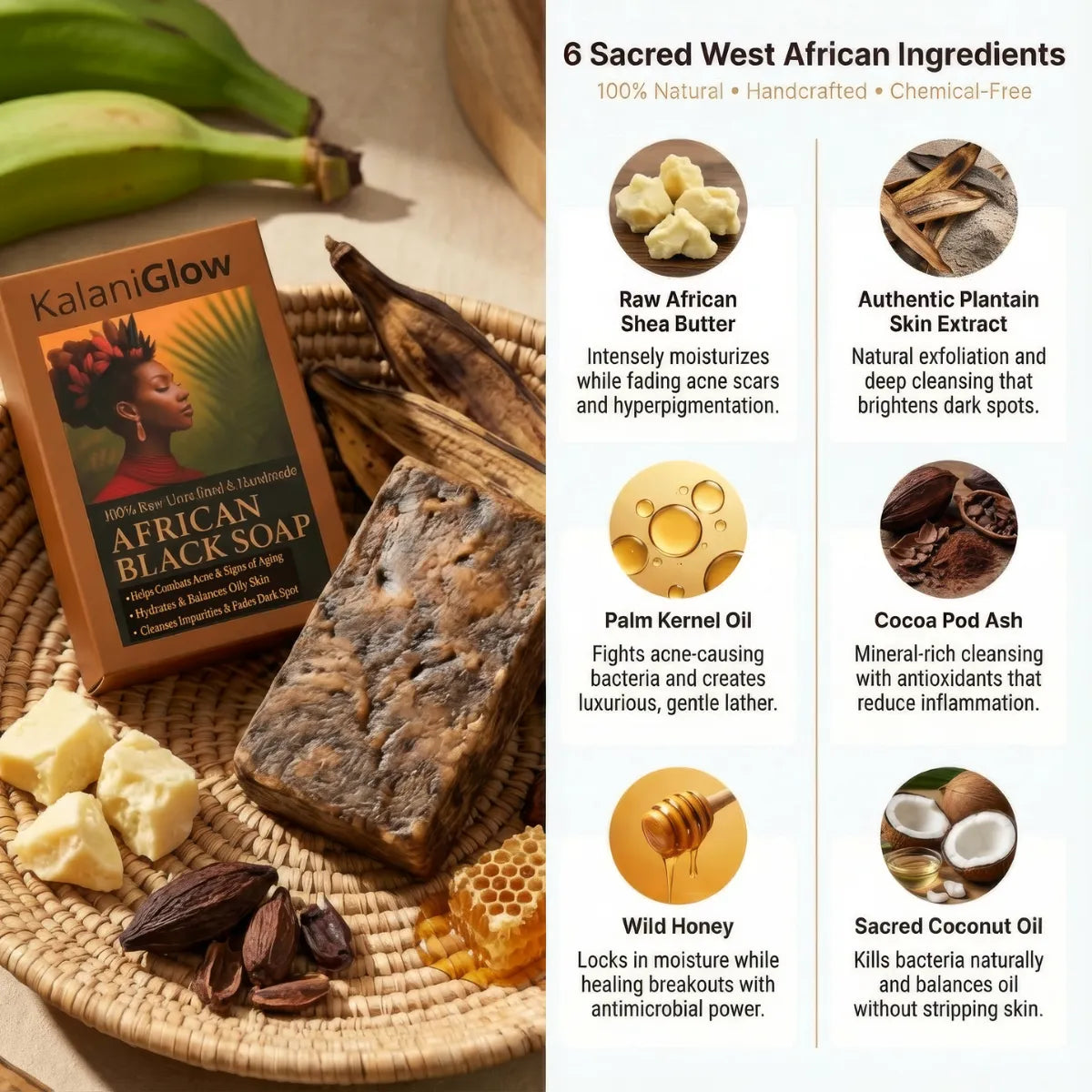 Anti-Dark Spot & Acne African Black Kit