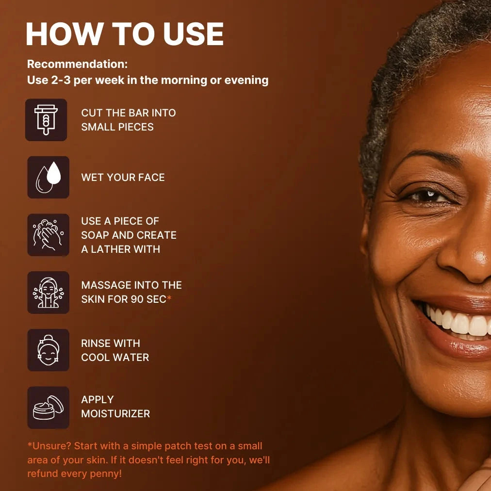 Anti-Dark Spots & Acne African Black Soap