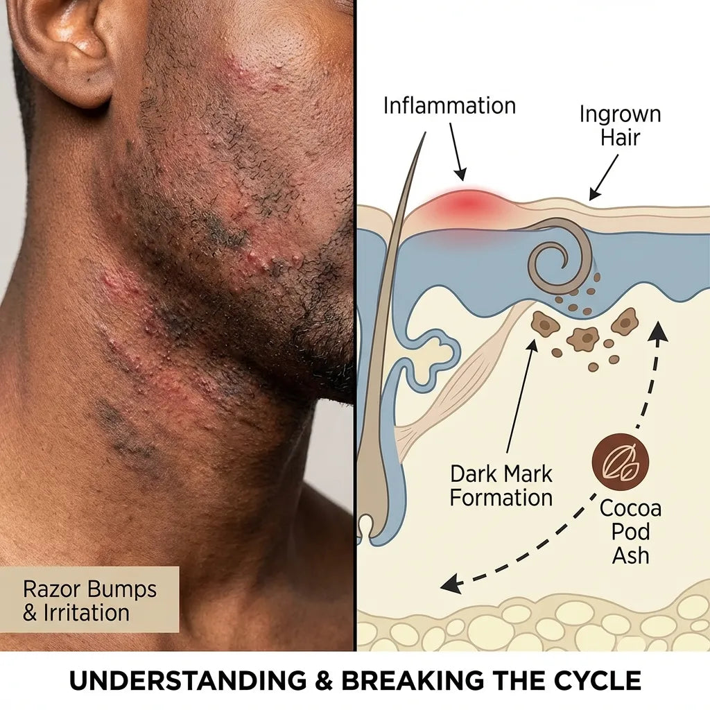IT STOPS RAZOR BUMPS AT THE ROOT CAUSE