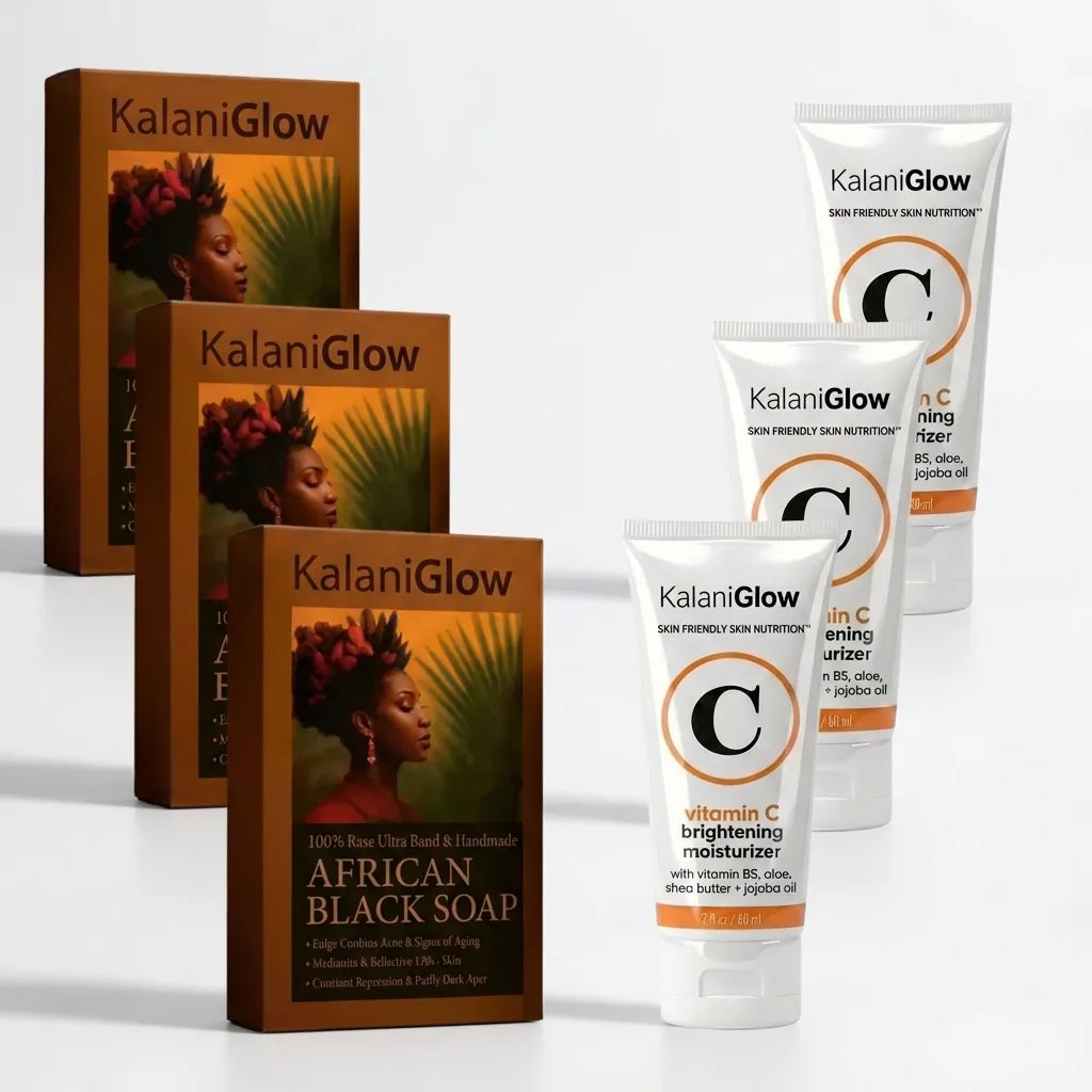 Anti-Dark Spot & Acne African Black Kit