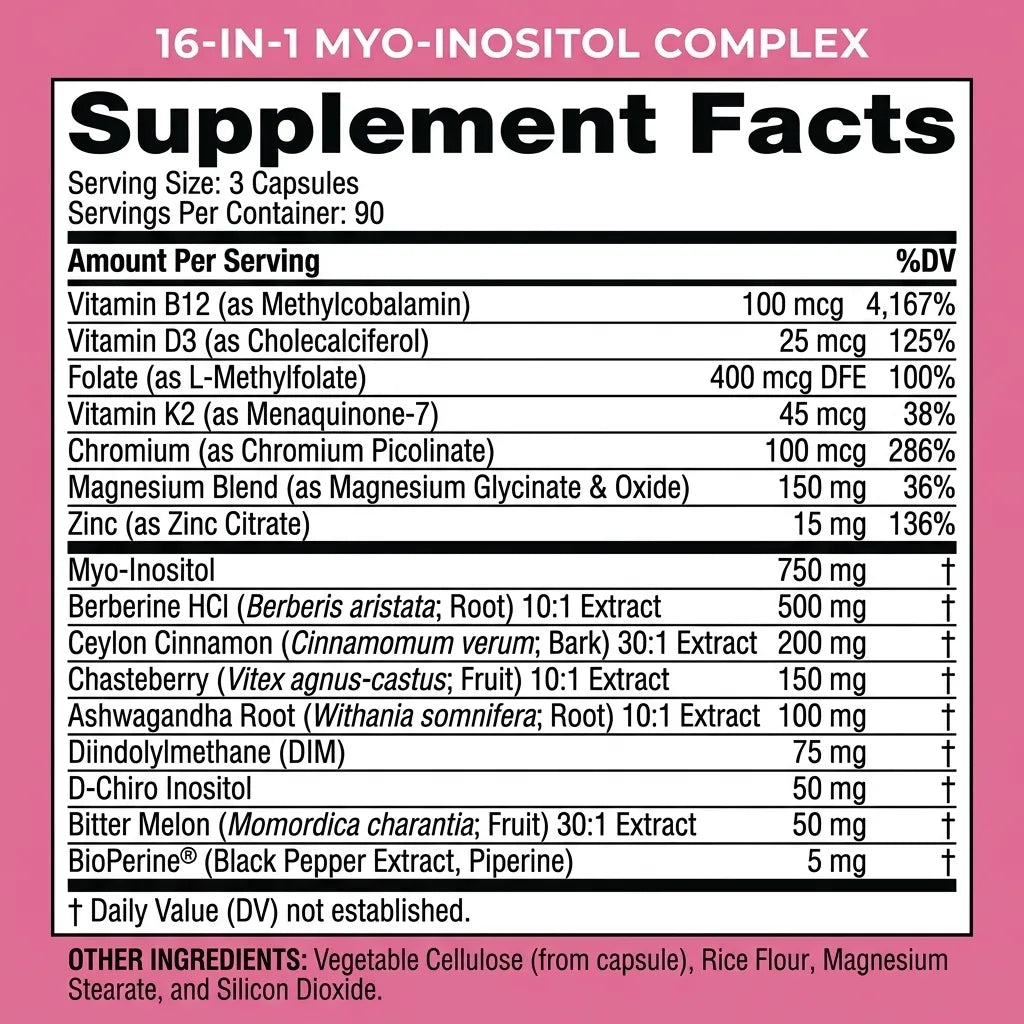Myo-Inositol PCOS Relief